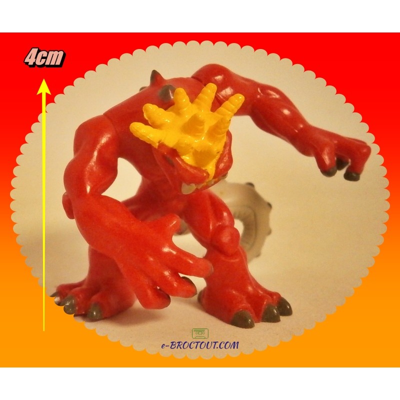 Figurine Gormiti - Le Peuple Du Volcan - Sournois Le Terrible - 2007