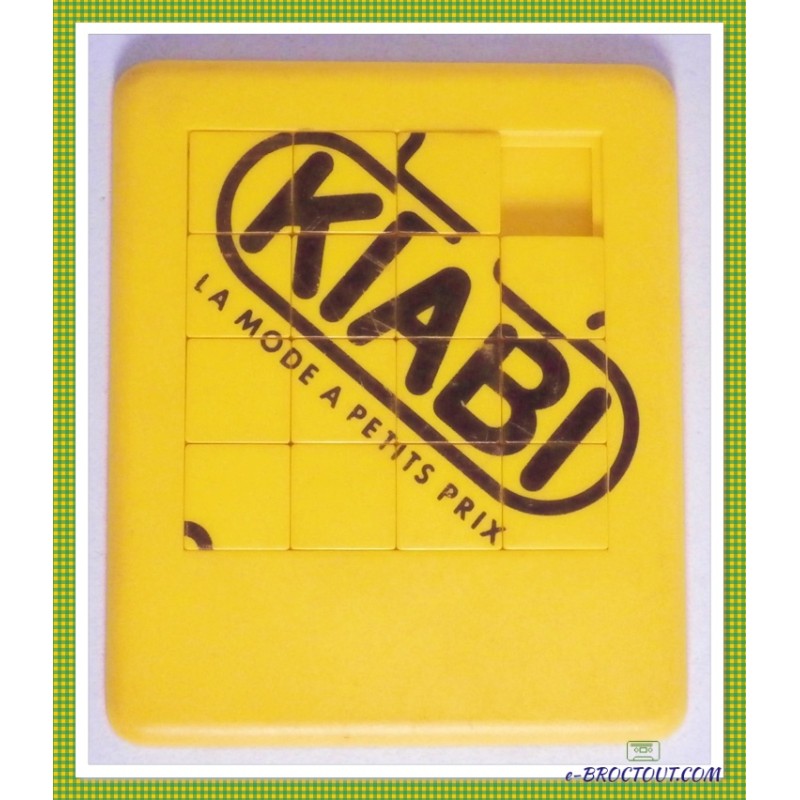 Jeu De Patience : Taquin, Pousse Pousse Kiabi - Années 80