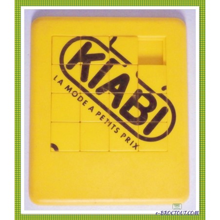 Jeu De Patience : Taquin, Pousse Pousse Kiabi - Années 80