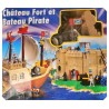 Château fort et bateau pirate