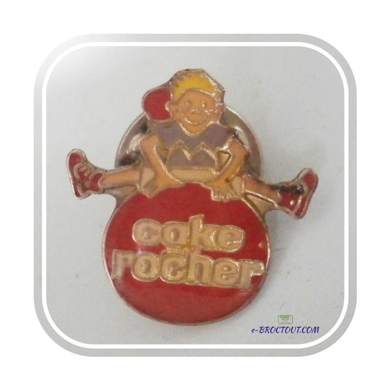 Pin's Série Alimentaire - Cake Rocher Ballon Sauteur -1992