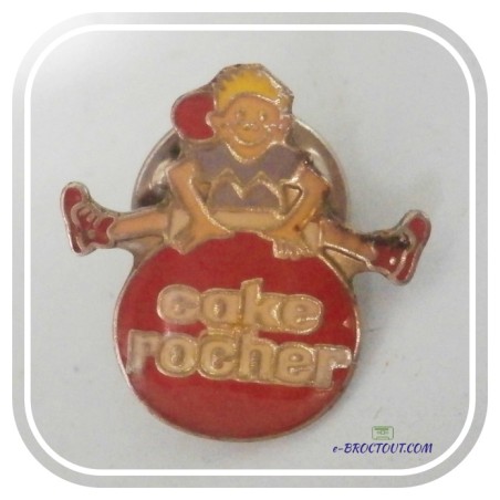 Pin's Série Alimentaire - Cake Rocher Ballon Sauteur -1992