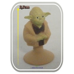Figurine Micropopz - Star Wars - Maître Yoda - Leclerc 2017
