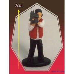 Figurine diorama - Caméraman debout