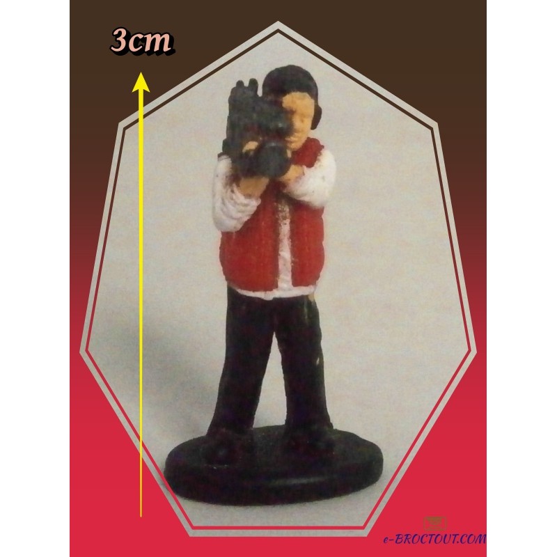 Figurine diorama - Caméraman debout