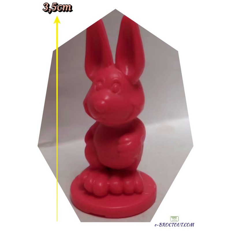 Pièce De Rechange - Jeu De Société Croque Carotte - Figurine Lapin rouge - Ravensburger 1999