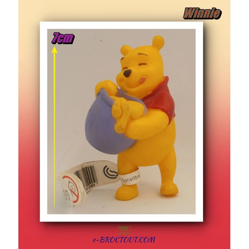 Figurine WINNIE L'OURSON - Winnie avec un pot de miel