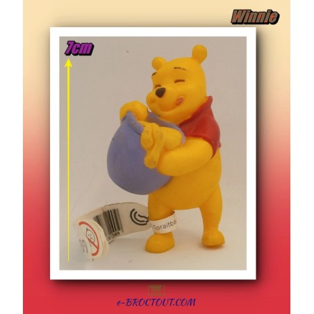 Figurine WINNIE L'OURSON - Winnie avec un pot de miel