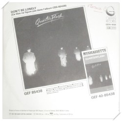 QUARTER FLASH : Harden my heart - Don't be lonely