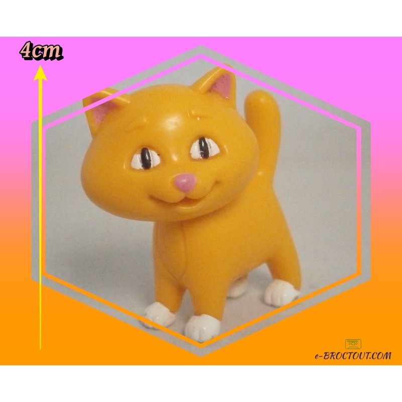 Figurine les animaux domestiques - Chat roux - 2005