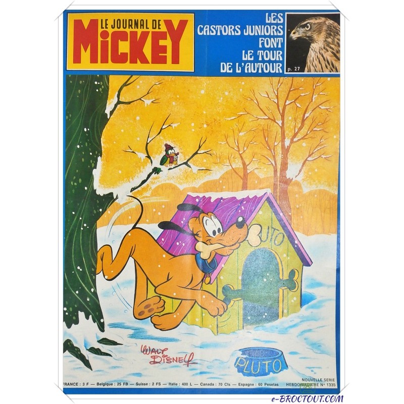 copy of Revue LE JOURNAL DE MICKEY n°1343 - 1978