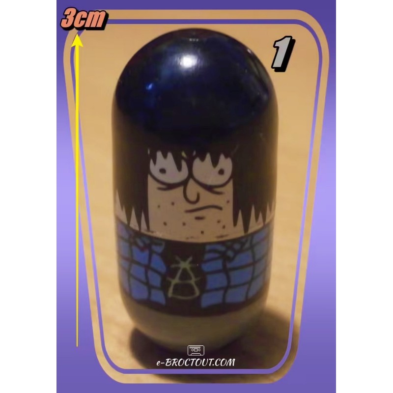 figurine Mighty Beanz - Heavy Metal Bean n°2 - 2004