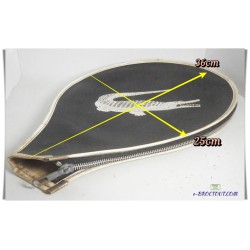 Housse de Raquette De Tennis - Crocodile - Vintage Années 80