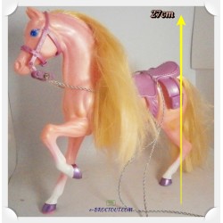 Série Barbie - Cheval casse-noisette massepain - Mattel 2001