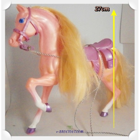 Série Barbie - Cheval casse-noisette massepain - Mattel 2001