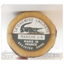 Raquette de tennis sans cordage - LACOSTE Manche n°4 - Années 80