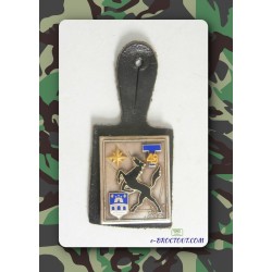Insigne Militaire - Pucelle 49eme Régiment du Train - 1989