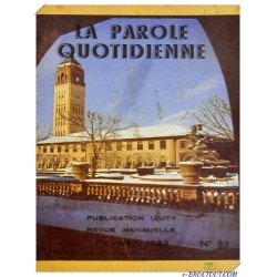 La parole quotidienne - Revue n°99 - Février 1963