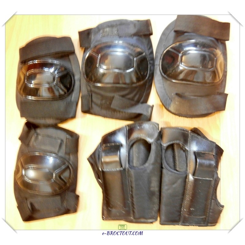 Kit Protection Enfant Roller : Genouillères, Coudières Et Protège Poignets