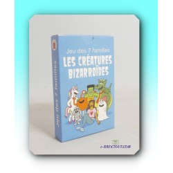 Série Jeu Des 7 Familles : Les Créatures Bizarroides - Happy Meal - Mcdo 2025