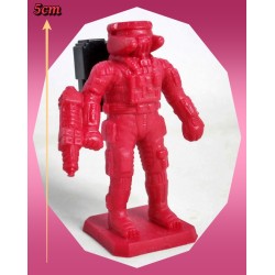 Pièce De Rechange - Jeu De Société The Omega Virus - Figurine Commando Techsuit - MB 1992