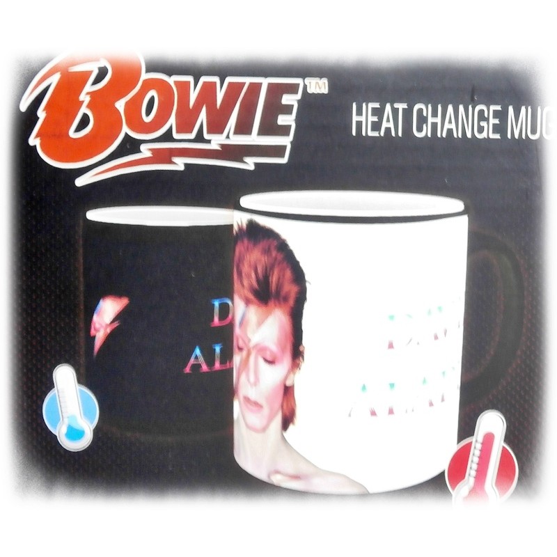 Mug David Bowie Ziggy Stardust – Magique, Change de Couleur – 2017