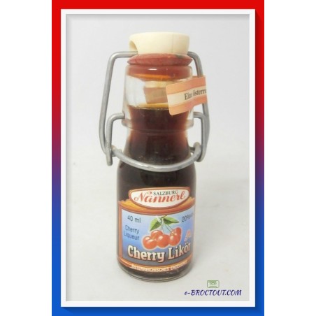 Mignonnette liqueur de cerises - NANNERL - 40 ml