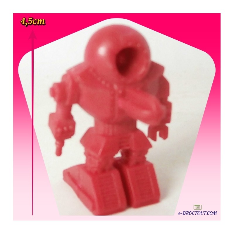 Pièce De Rechange - Jeu Omega Virus - Figurine Robot Techsuit Rouge - 1992