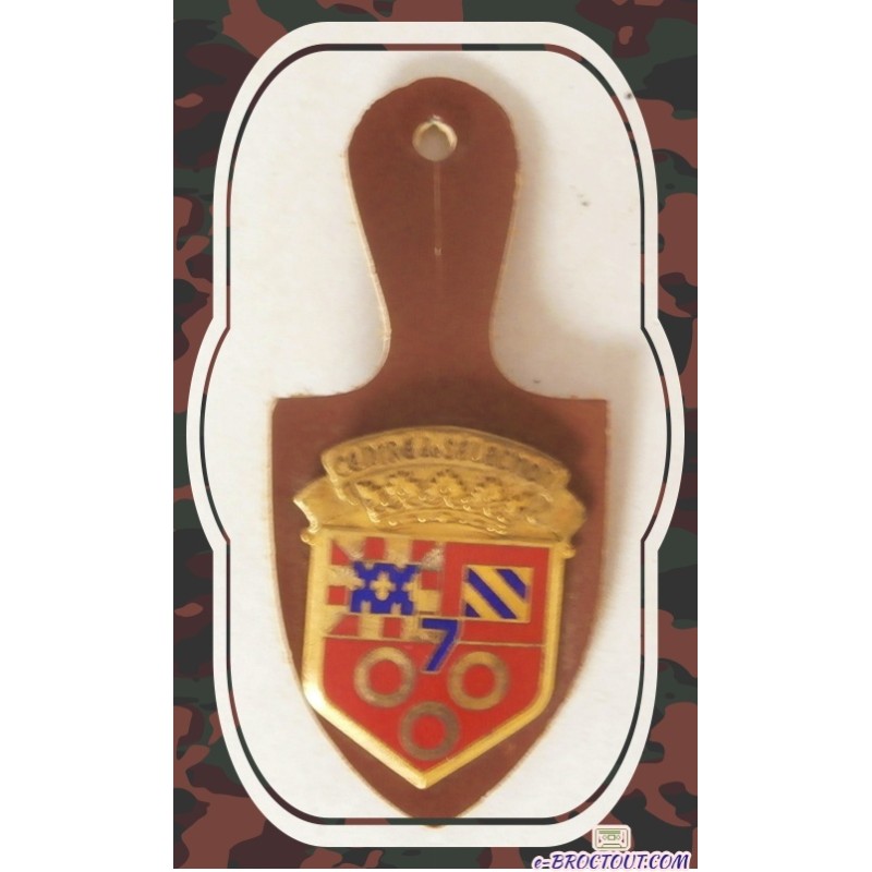 Insigne Militaire - Pucelle 7e Centre De Sélection (7e C.S.) - 1990