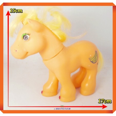 Figurine Petit Poney orange