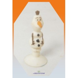Figurine Micropopz - La reine des neiges - Olaf - Leclerc 2015