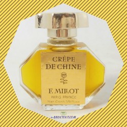 Miniature, Mignonnette de parfum vintage Crêpe de Chine - F. Milot - Paris - 5 ml