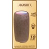 Enceinte portable sans fil Akashi – Bluetooth – 10W – Autonomie 10h – LED multicolores – Noir