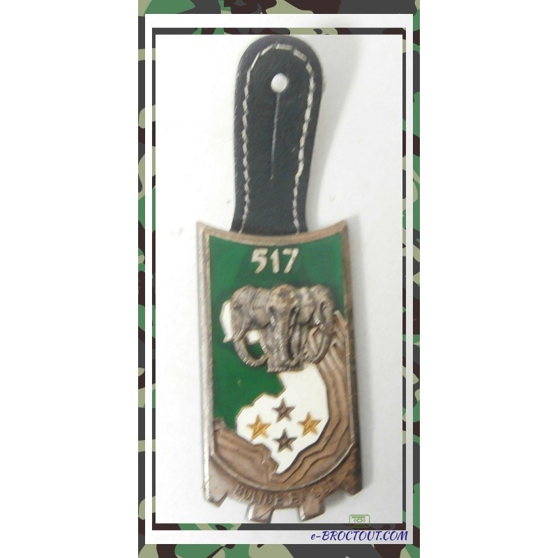Insigne Militaire - Pucelle 517e Régiment Du Train (517 R.T.) - 1990