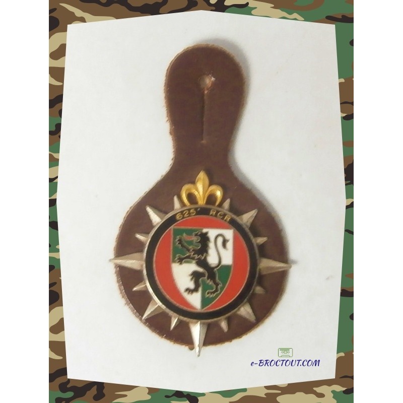 Insigne Militaire - Pucelle 625 Eme Régiment De Circulation Routière (625 R.C.R.) - 1990