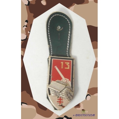 Insigne Militaire - Pucelle 13ème Régiment du Génie (13 RG) - 1990