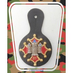 Insigne Militaire - Pucelle 81eme Régiment D'Infanterie (81 R.I.) - 1989