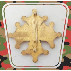 Insigne Militaire - Pucelle 81eme Régiment D'Infanterie (81 R.I.) - 1989