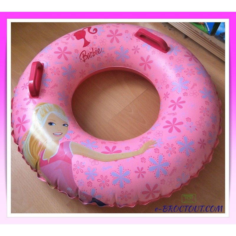 Bouée Barbie avec poignées - Diamètre 60cm