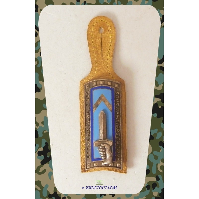 Insigne Militaire - Pucelle Ecole Nationale Des Sous Officiers D'Active (E.N.S.O.A) De St Maixent L'École - 1989