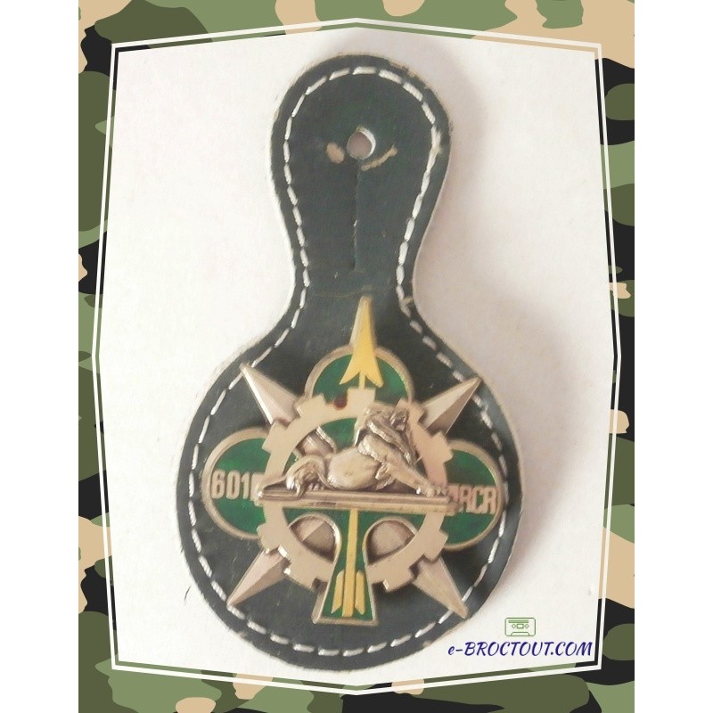Insigne Militaire - Pucelle 601eme Régiment De Circulation Routière (601 R.C.R.) - 1992