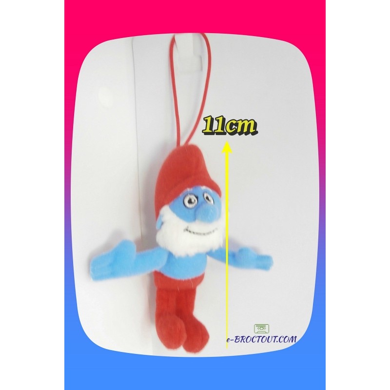 Figurine Les Schtroumpfs Au Cinéma - Peluche Grand Schtroumpf - Happy Meal - Mcdo 2011