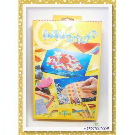 Jeu De Création En Papier Aquarium - Totlum