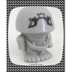 Figurine Gogo's Crazy Bones : Go Gris n°13 - 2009