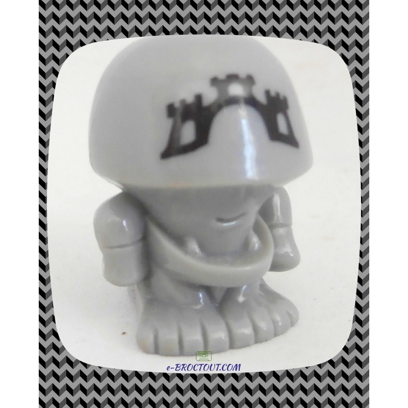 Figurine Gogo's Crazy Bones : Go Gris n°13 - 2009