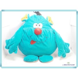 Figurine peluche doudou - Monstre vert rigolo - 33cm