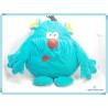 Figurine peluche doudou - Monstre vert rigolo - 33cm