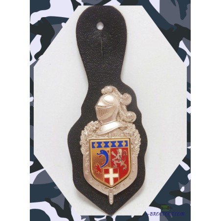 Insigne Militaire - Pucelle Gendarmerie Départementale - Ecusson Rhone Alpes - Vintage 1994