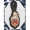 Insigne Militaire - Pucelle Gendarmerie Départementale - Ecusson Rhone Alpes - Vintage 1994