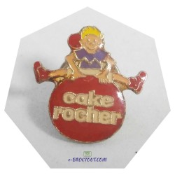 Pin's Série Alimentaire - Cake Rocher Ballon Sauteur -1992